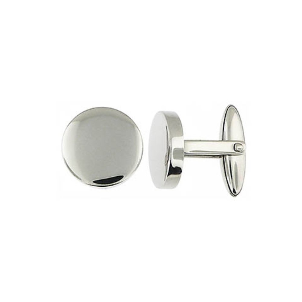 2 FOR $60! Men's Cerkles Stainless Steel Cufflinks - Picture 2 of 2